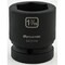 Dynamic 1" Drive Standard Socket, Black Phosphate, Tools 1-7/16" X 1" Drive, 6 Point Standard Length D025346 - alternate 6